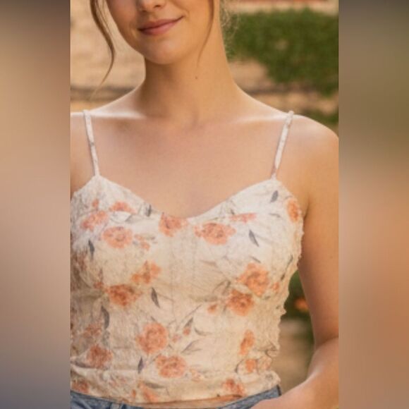 Mutu Floral Spaghetti Strap Dress size Small - Picture 1 of 10